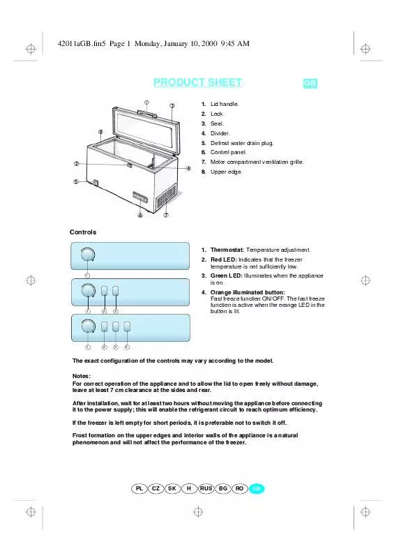 Mode d'emploi WHIRLPOOL AFE 946-1/G