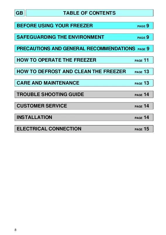 Mode d'emploi WHIRLPOOL AFG 362/G