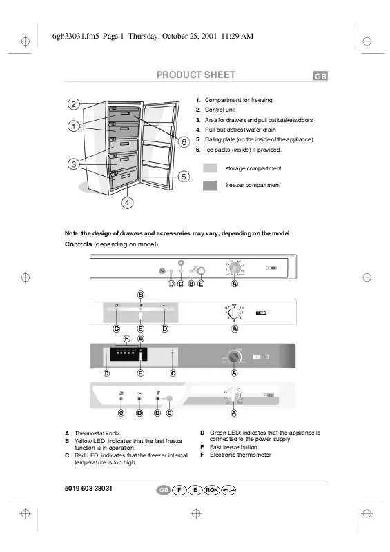 Mode d'emploi WHIRLPOOL AFG 380/G-T