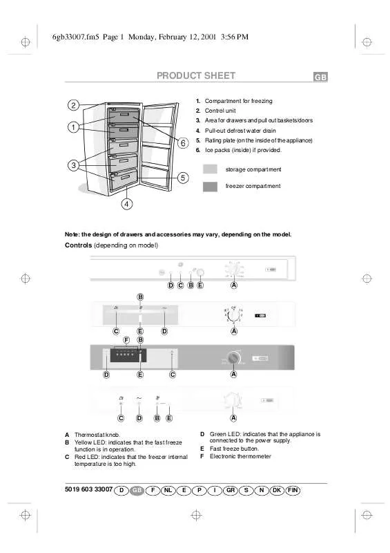 Mode d'emploi WHIRLPOOL AFG 387/G