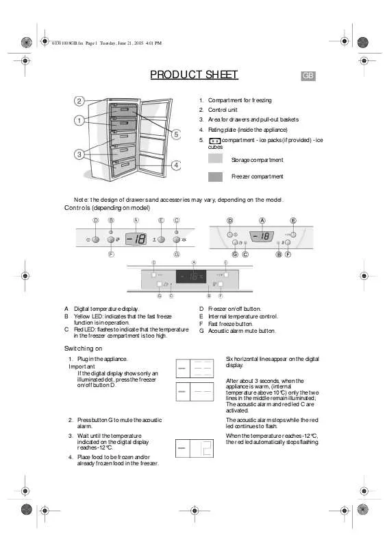 Mode d'emploi WHIRLPOOL AFG 8084/IX