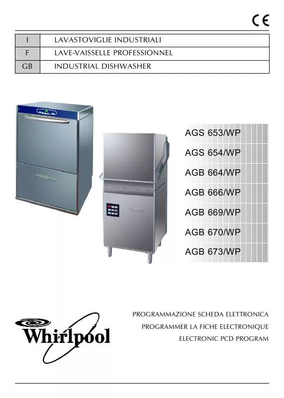 Mode d'emploi WHIRLPOOL AGS 653/WP