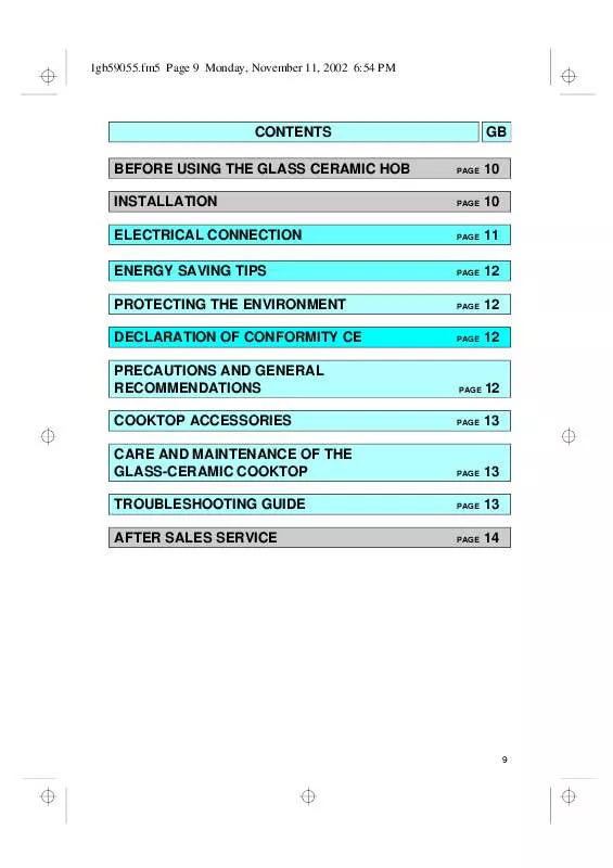 Mode d'emploi WHIRLPOOL AKL 428/AV/NE/01