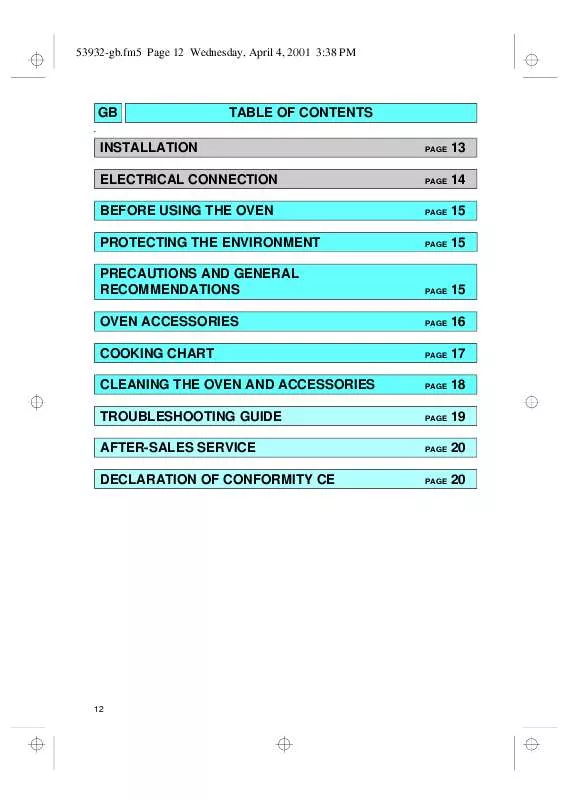 Mode d'emploi WHIRLPOOL AKL 429/01 GR