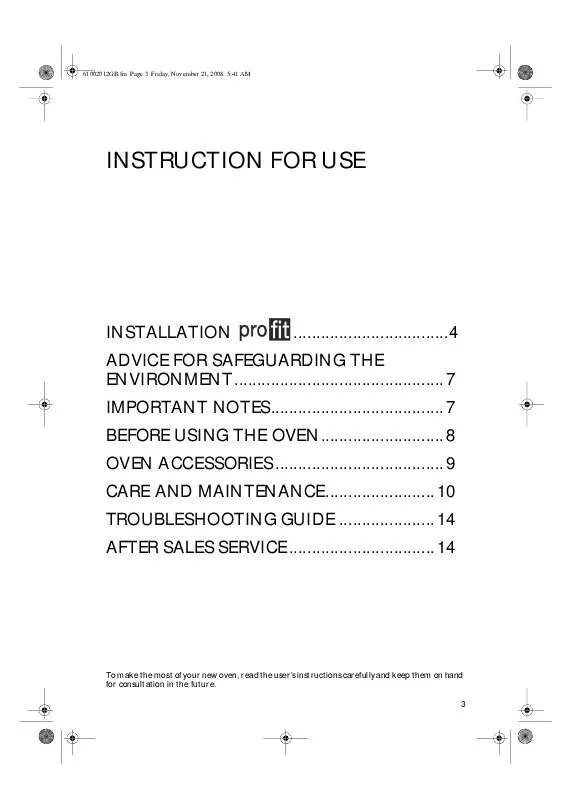 Mode d'emploi WHIRLPOOL AKL 909/IX