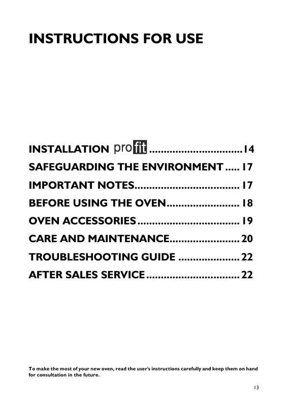 Mode d'emploi WHIRLPOOL AKS 235 JA