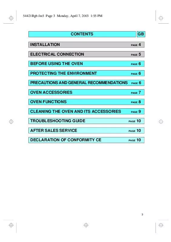 Mode d'emploi WHIRLPOOL AKZ 114