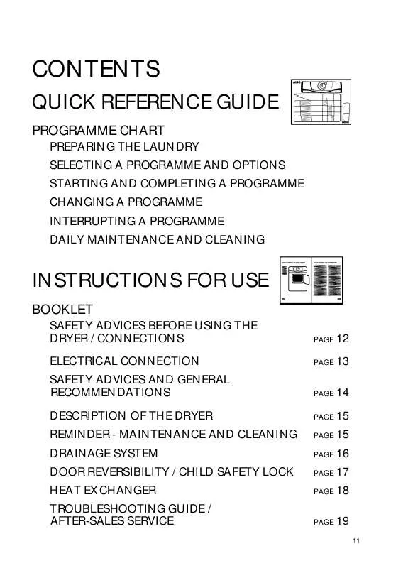 Mode d'emploi WHIRLPOOL AM 3778