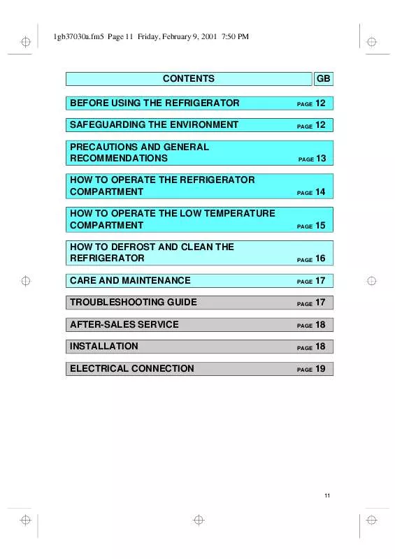 Mode d'emploi WHIRLPOOL AM 5210