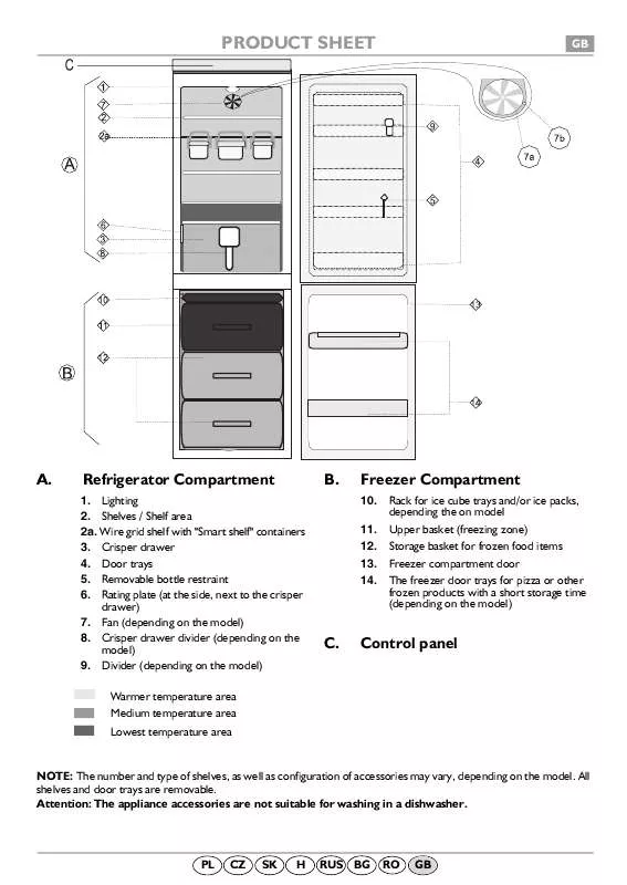 Mode d'emploi WHIRLPOOL ARC 6415/IX