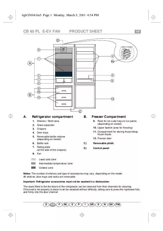 Mode d'emploi WHIRLPOOL ARC 6580