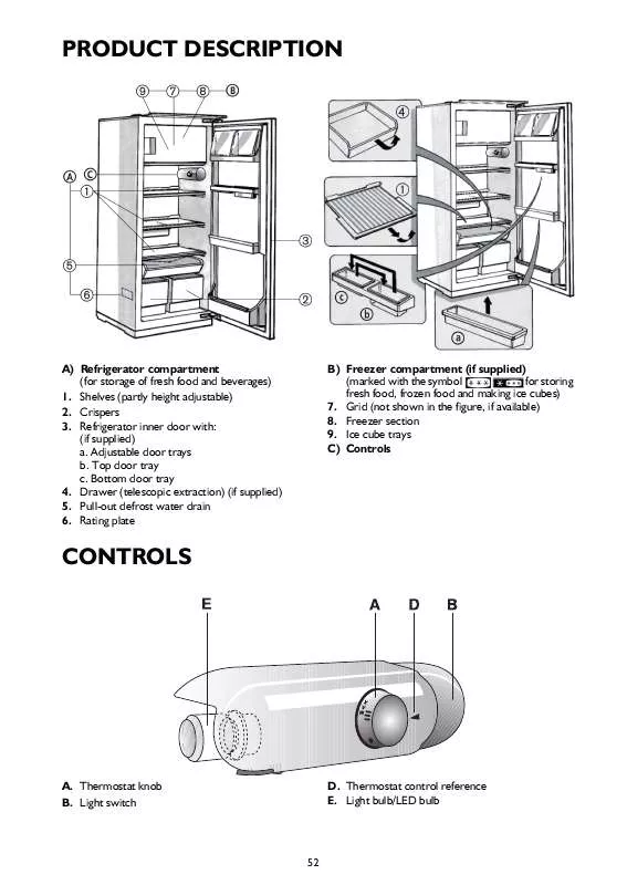 Mode d'emploi WHIRLPOOL ARG 733/A