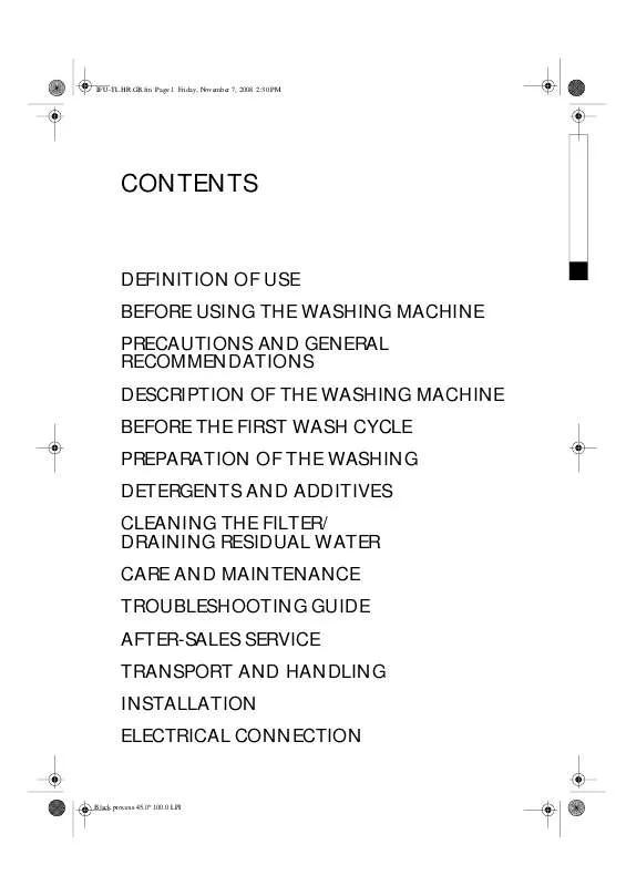 Mode d'emploi WHIRLPOOL AWA 8117