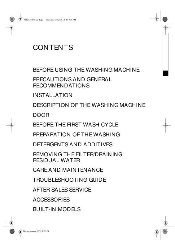 Mode d'emploi WHIRLPOOL AWG 276