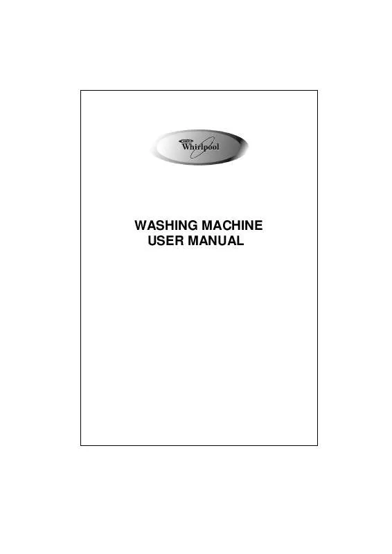 Mode d'emploi WHIRLPOOL AWG 5081/B