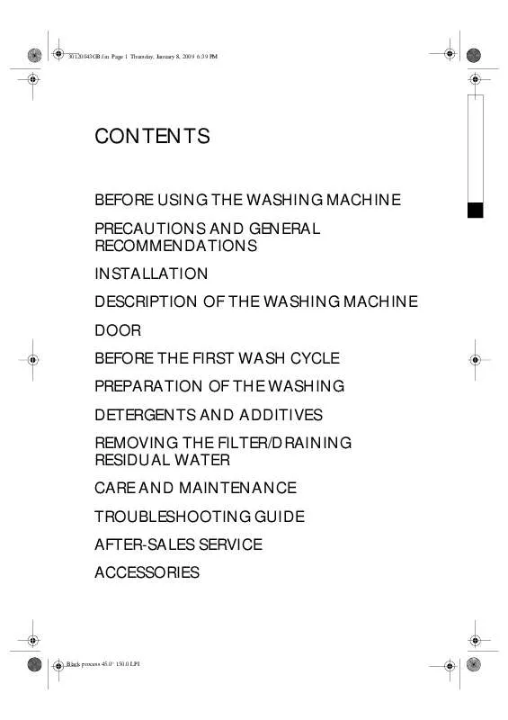 Mode d'emploi WHIRLPOOL AWG 5424