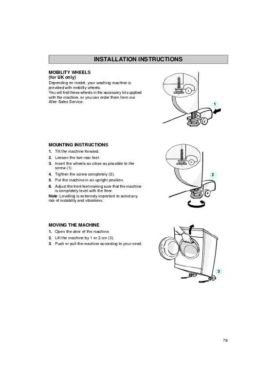 Mode d'emploi WHIRLPOOL AWM 215