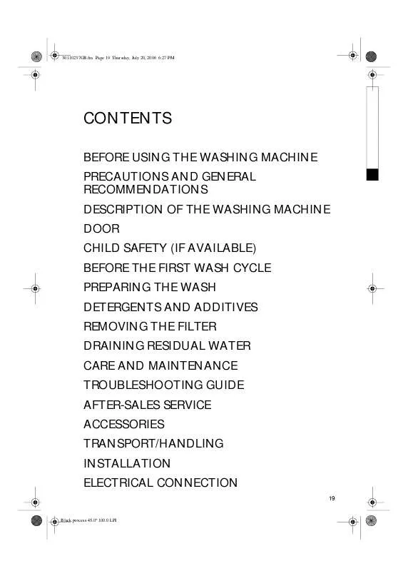 Mode d'emploi WHIRLPOOL AWM 6085/P