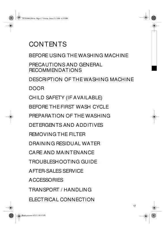 Mode d'emploi WHIRLPOOL AWO/D 71200/1 WP