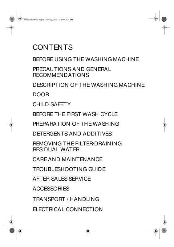 Mode d'emploi WHIRLPOOL AWO/D 7305 W