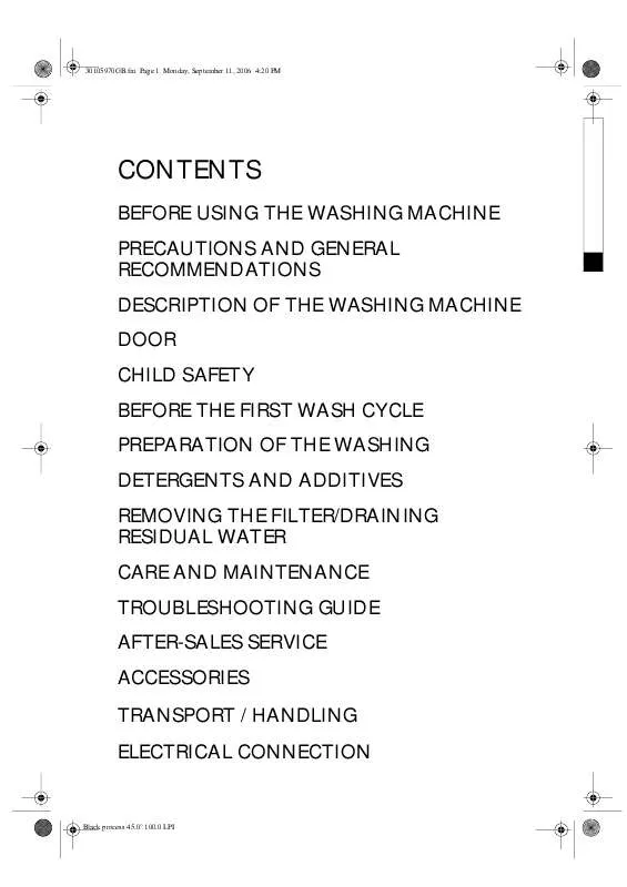 Mode d'emploi WHIRLPOOL AWO/D 7510