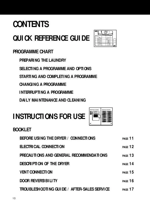 Mode d'emploi WHIRLPOOL AWZ 2202