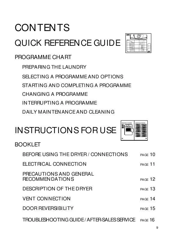 Mode d'emploi WHIRLPOOL AWZ 320 GD