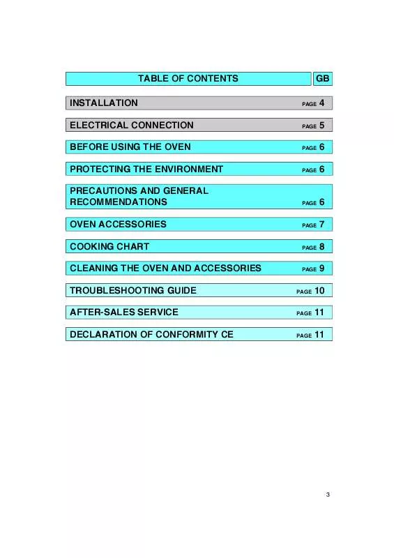 Mode d'emploi WHIRLPOOL BSO 805