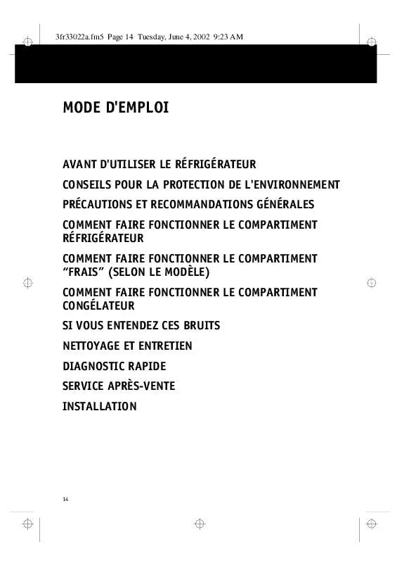 Mode d'emploi WHIRLPOOL CW 491 SS CD