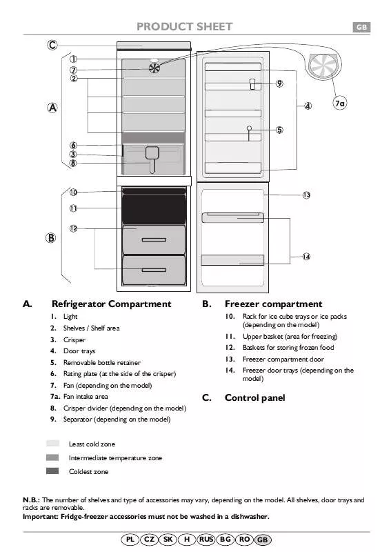 Mode d'emploi WHIRLPOOL CZE 236A/AL