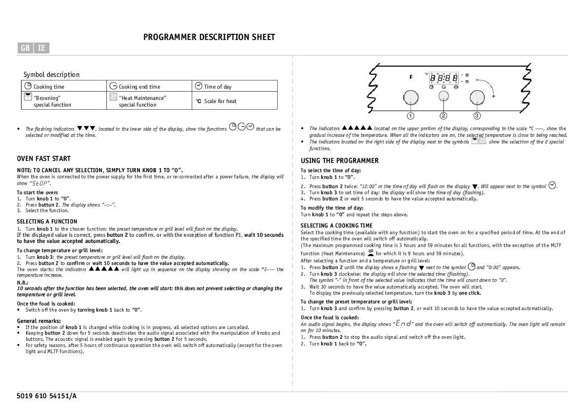 Mode d'emploi WHIRLPOOL DO 905