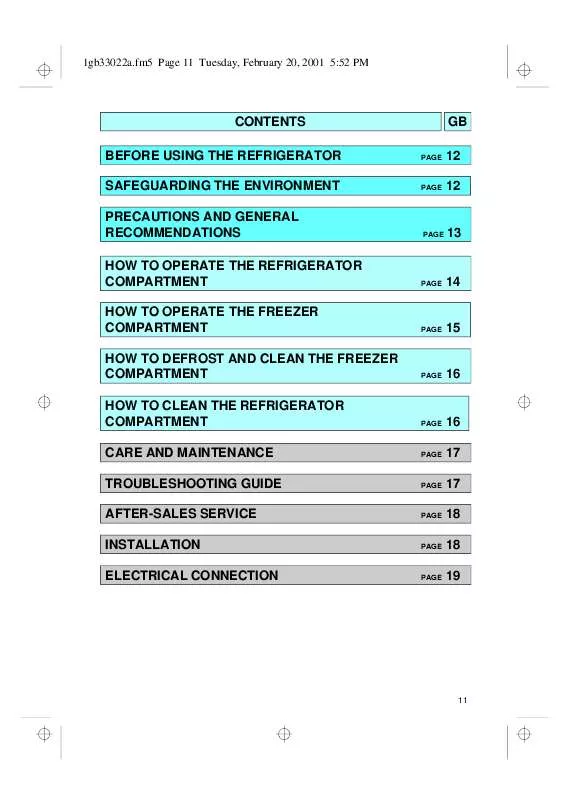 Mode d'emploi WHIRLPOOL DPA 395/M