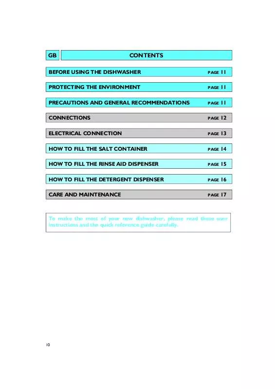 Mode d'emploi WHIRLPOOL DWF 446 W (200 270 51)