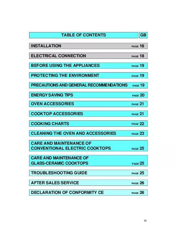 Mode d'emploi WHIRLPOOL EMZ 3460/01 IN