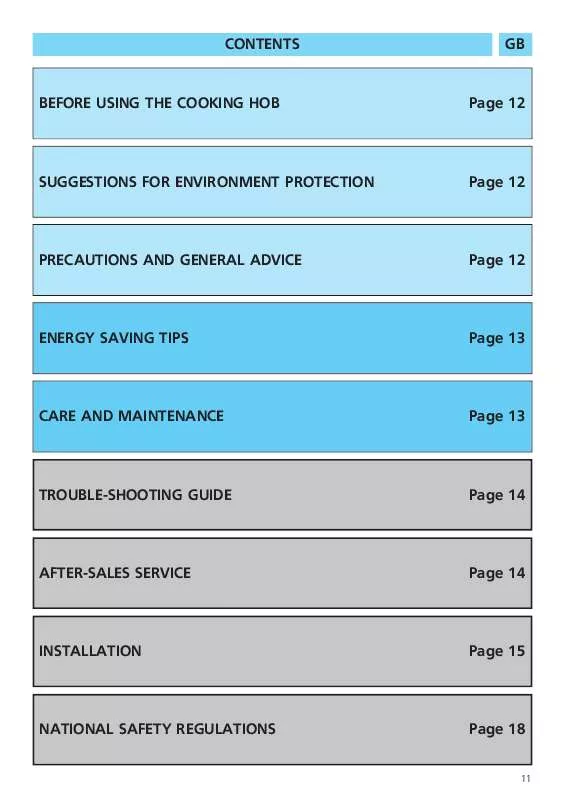 Mode d'emploi WHIRLPOOL G2P HG6/BR