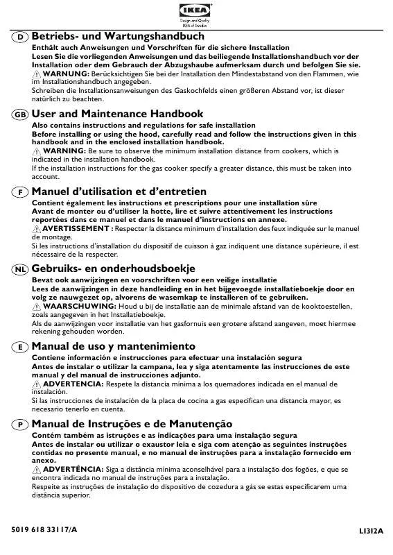 Mode d'emploi WHIRLPOOL HD R00 B