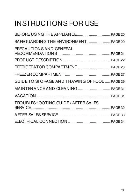 Mode d'emploi WHIRLPOOL KDNA 4000