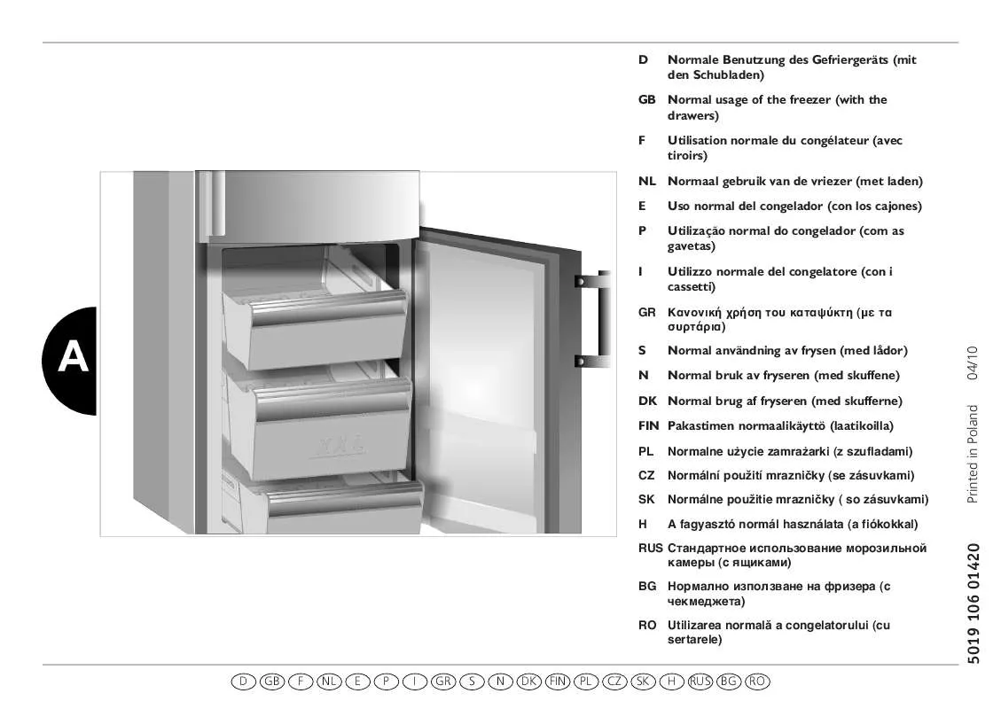 Mode d'emploi WHIRLPOOL KG PL 910 IO