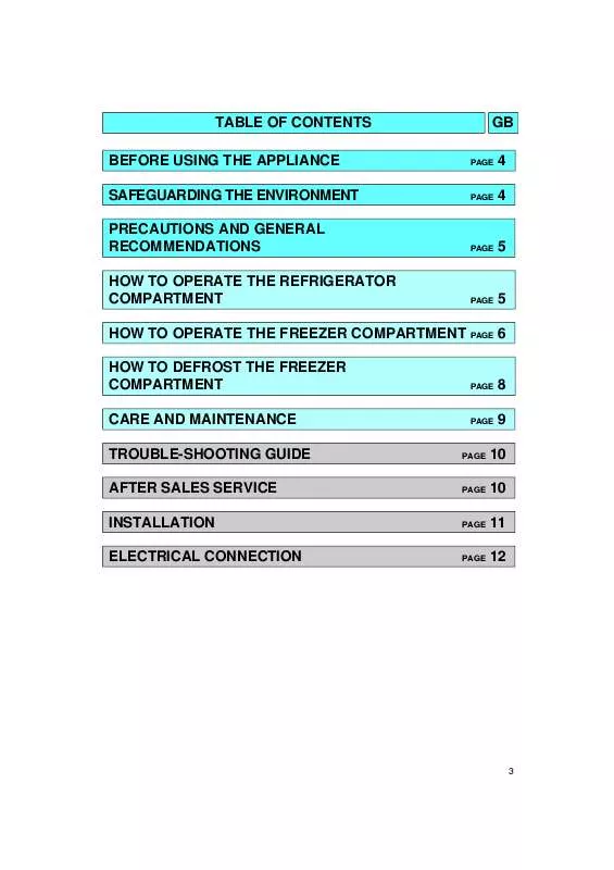 Mode d'emploi WHIRLPOOL KGC 3555/0