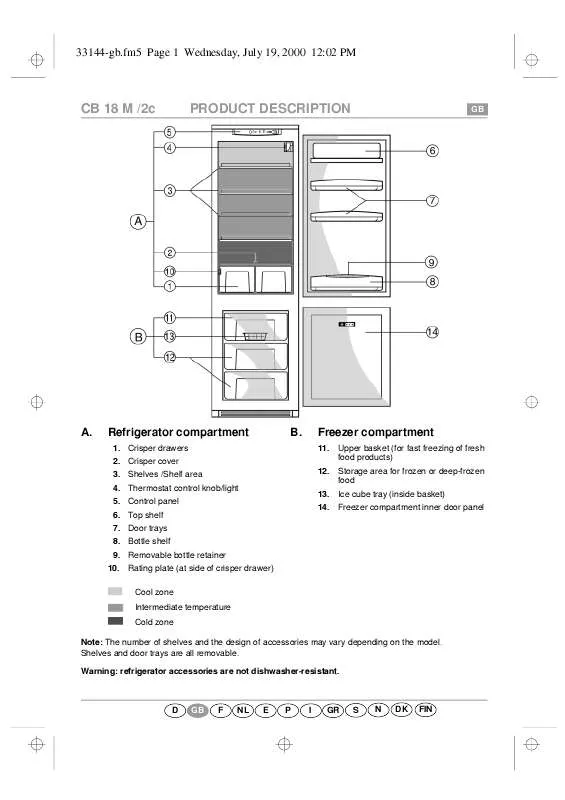 Mode d'emploi WHIRLPOOL KGIC 3268