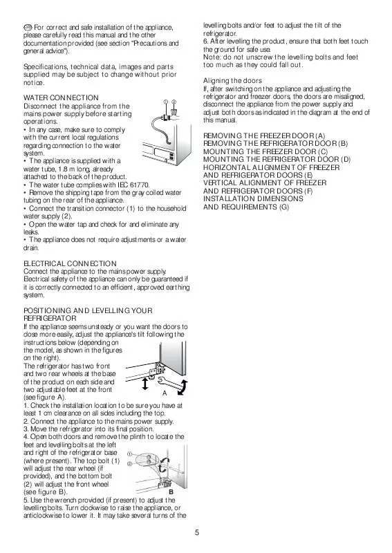 Mode d'emploi WHIRLPOOL KSN 570 A ES