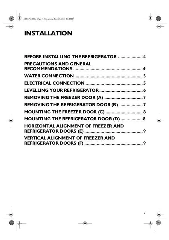 Mode d'emploi WHIRLPOOL KSN 6500/A IN