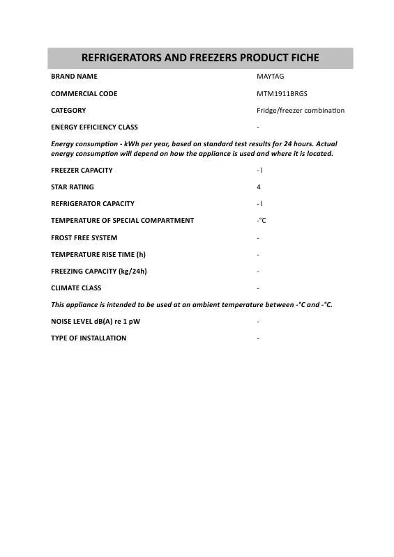 Mode d'emploi WHIRLPOOL MTM1911BRGS