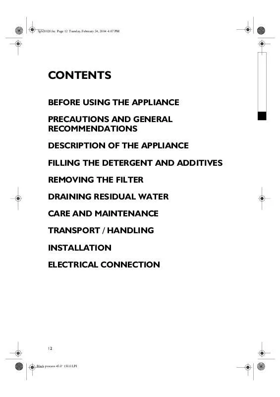 Mode d'emploi WHIRLPOOL PDP 1000