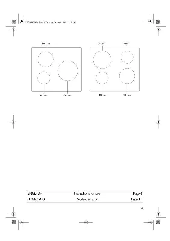 Mode d'emploi WHIRLPOOL PIT 403/NE