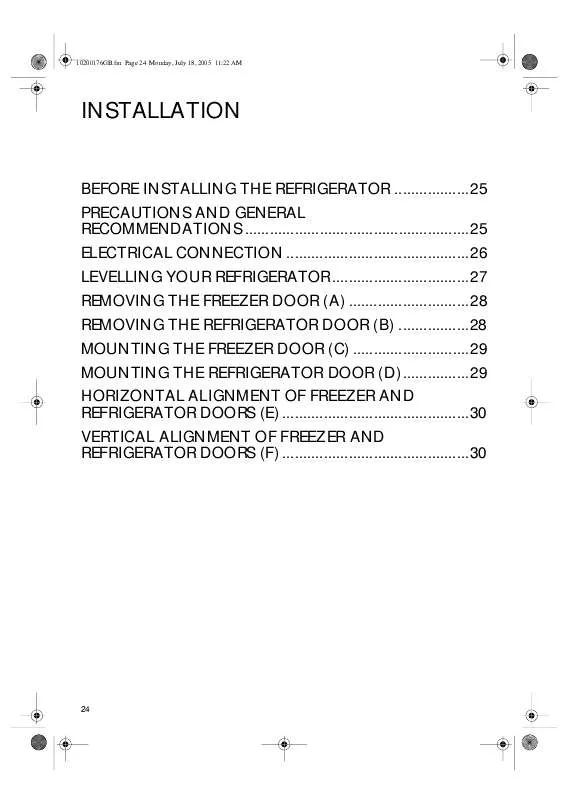 Mode d'emploi WHIRLPOOL S25C FWW2 X