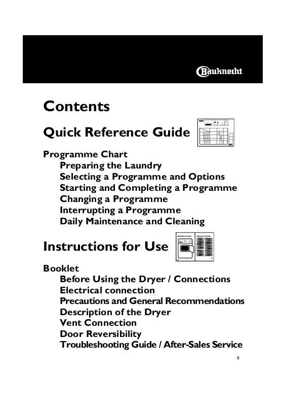 Mode d'emploi WHIRLPOOL TRAK 6230/2