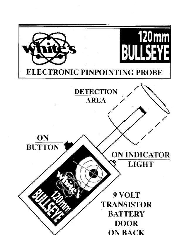 Mode d'emploi WHITES ELECTRONICS BULLSEYE