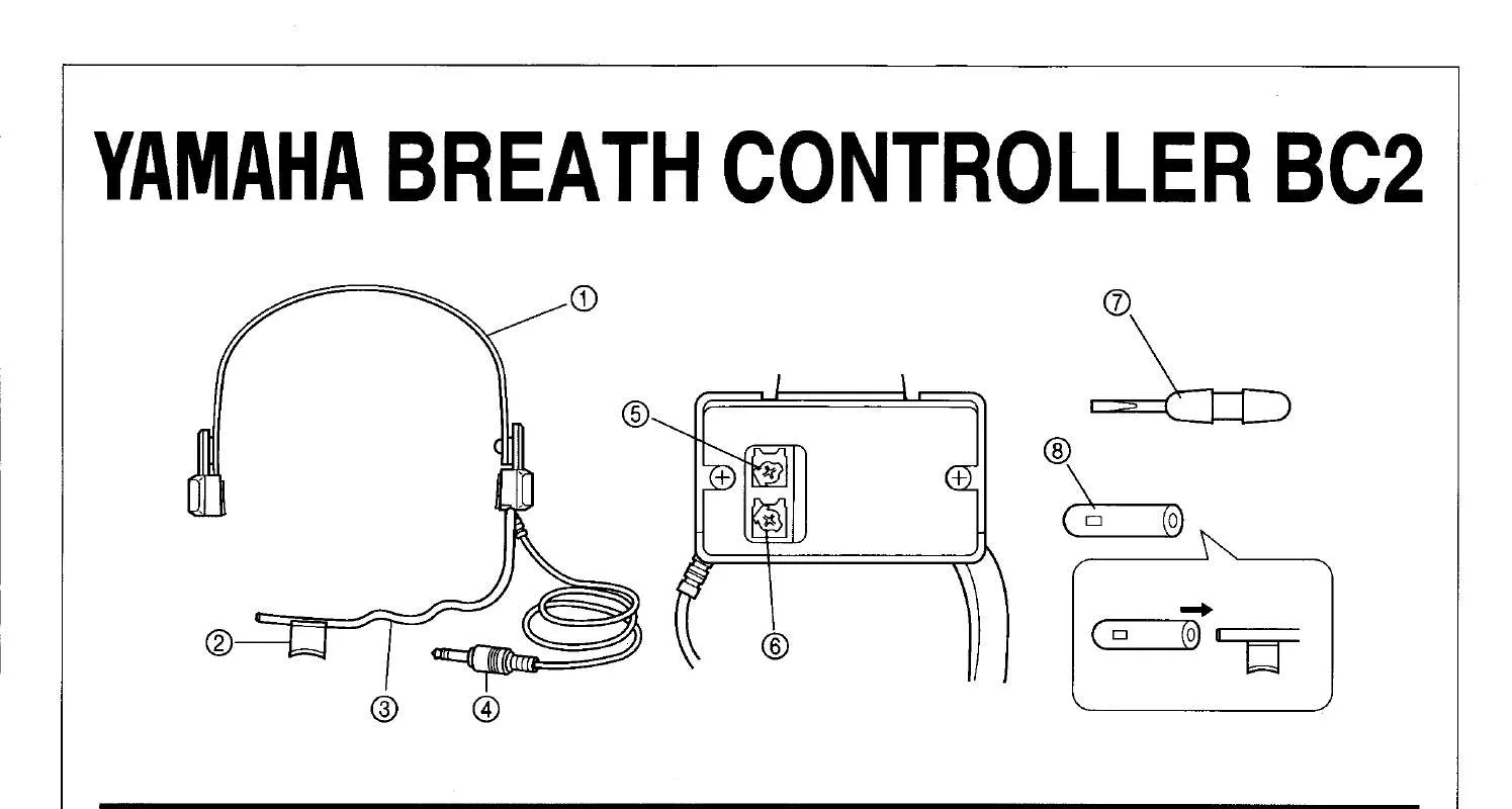 Mode d'emploi YAMAHA BC2