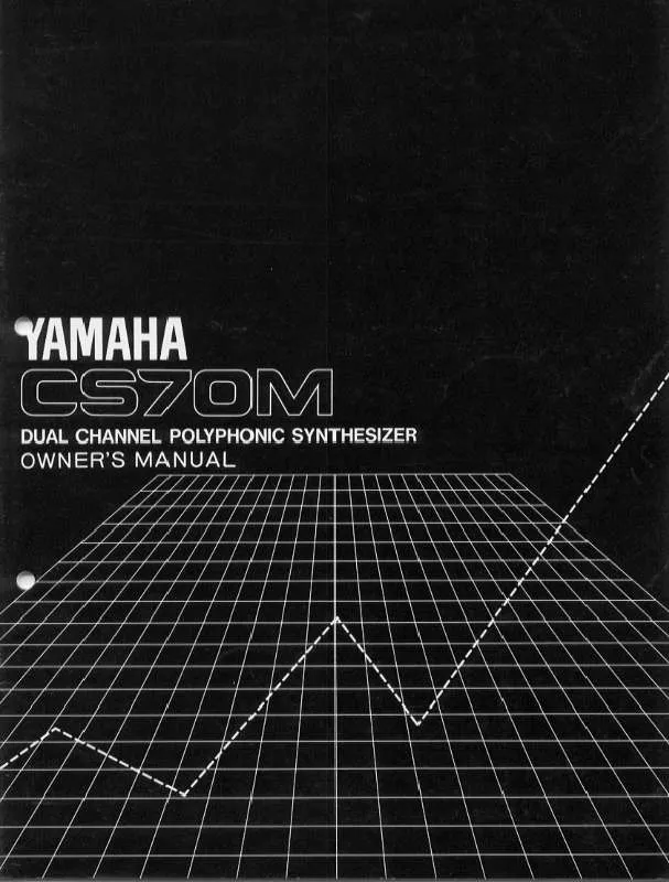 Mode d'emploi YAMAHA CS70ME